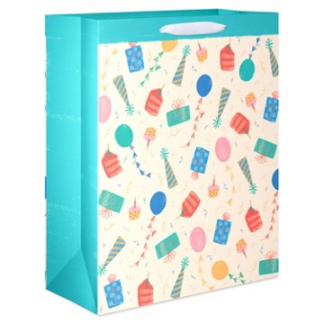 American Greetings Birthday Icons Extra Large Gift Bag