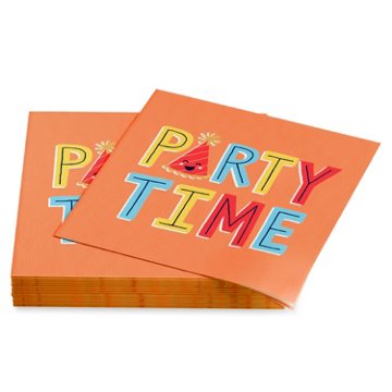 American Greetings Party Time Beverage Napkins, 20 ct