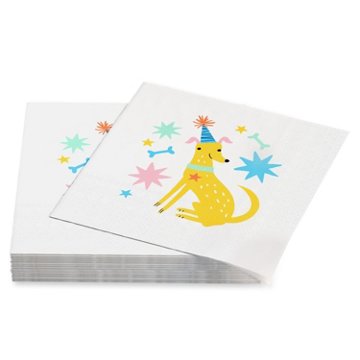 American Greetings Birthday Dog Beverage Napkins, 20 ct