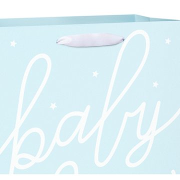 American Greetings Blue Baby Boy Shower Large Gift Bag