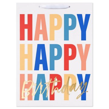 American Greetings Happy Birthday Jumbo Gift Bag