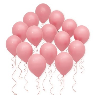 American Greetings Pink Uninflated Balloons, 15 pk