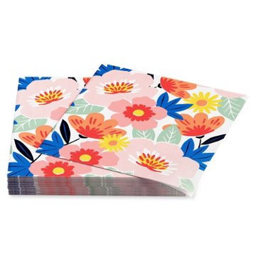 American Greetings Colorful Flowers Lunch Napkins, 20 ct