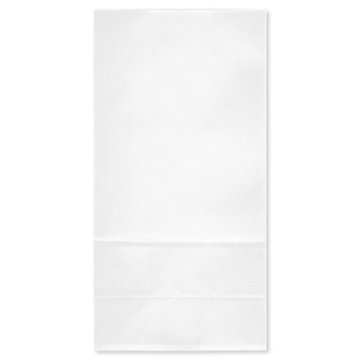 American Greetings White Goodie Bag, 3.38" x 10.38" x 5.25"