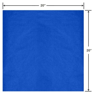American Greetings Royal Blue & Grey Tissue Paper Bundle, 8 ct, 20" x 20"