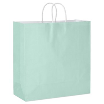 American Greetings Mint All Occasion Jumbo Square Gift Bag
