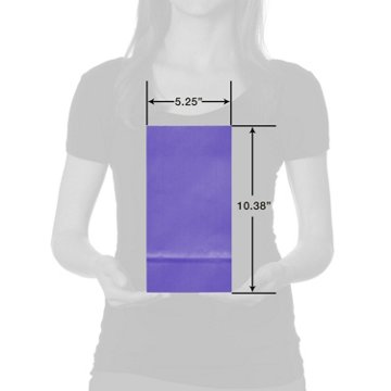 American Greetings Purple Goodie Bag, 3.38" x 10.38" x 5.25"
