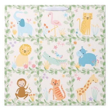 American Greetings Animals Squares Colossal Square Baby Gift Bag
