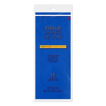 American Greetings Royal Blue Tissue Paper, 15 ct, 20" x 20"
