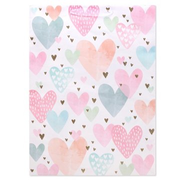 American Greetings Scattered Hearts Wedding Jumbo Gift Bag