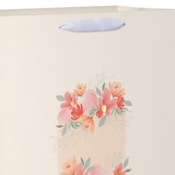 American Greetings Floral Cake Extra Large Wedding Gift Bag