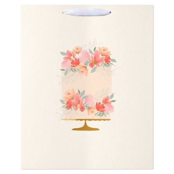 American Greetings Floral Cake Extra Large Wedding Gift Bag
