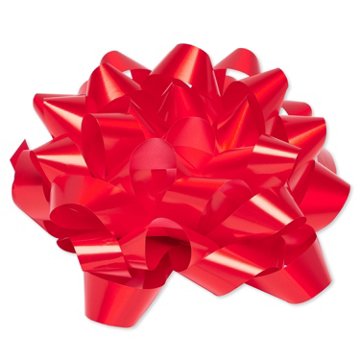 American Greetings Giant Red Confetti Gift Bow