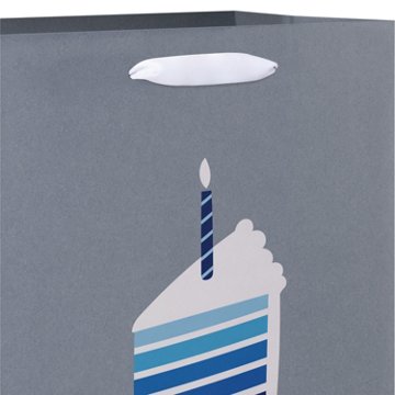 American Greetings Birthday Cake Medium Gift Bag, 3.94" x 10.03" x 7"