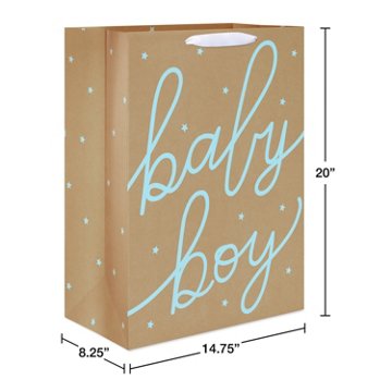 American Greetings Baby Boy Jumbo Gift Bag