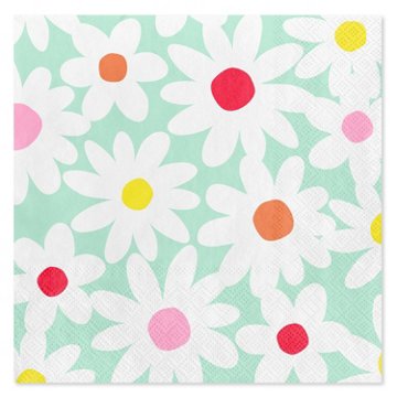 American Greetings Daisy Lunch Napkins, 20 ct