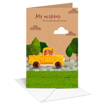 American Greetings Father's Day Card for Husband (One & Only), 8.25" x 5.375"