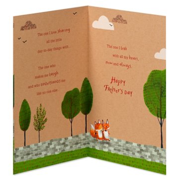 American Greetings Father's Day Card for Husband (One & Only), 8.25" x 5.375"