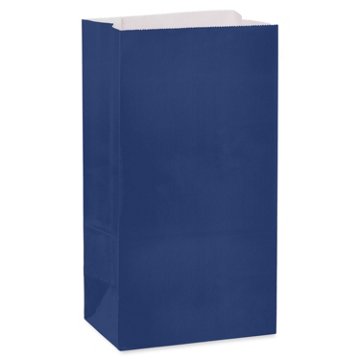 American Greetings Royal Blue Goodie Bag, 3.38" x 10.38" x 5.25"