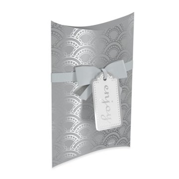 American Greetings Art Deco Pillowbox Wedding Gift Card Holder, 4.4'' x 6.4''