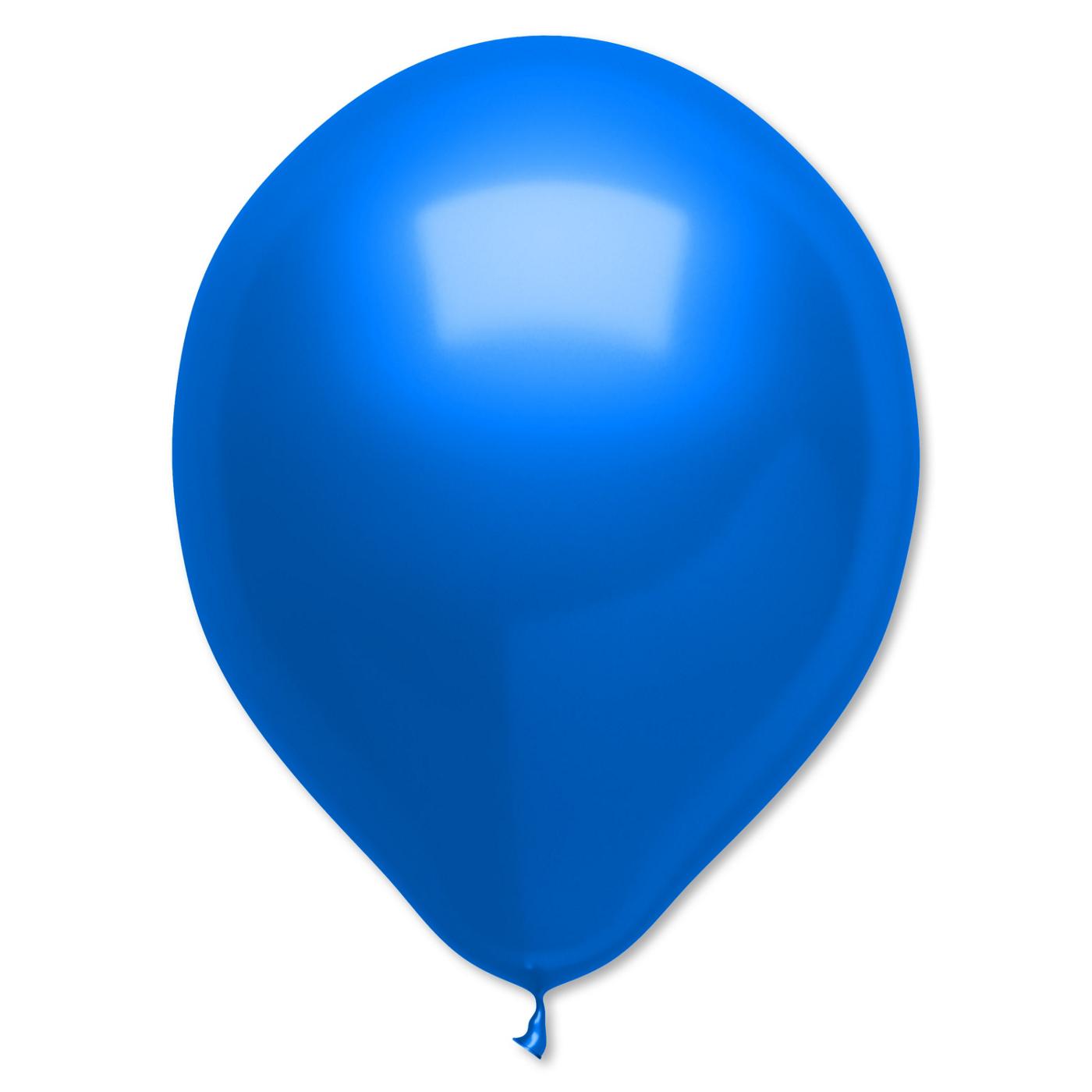 American Greetings Blue Uninflated Balloons; image 2 of 4