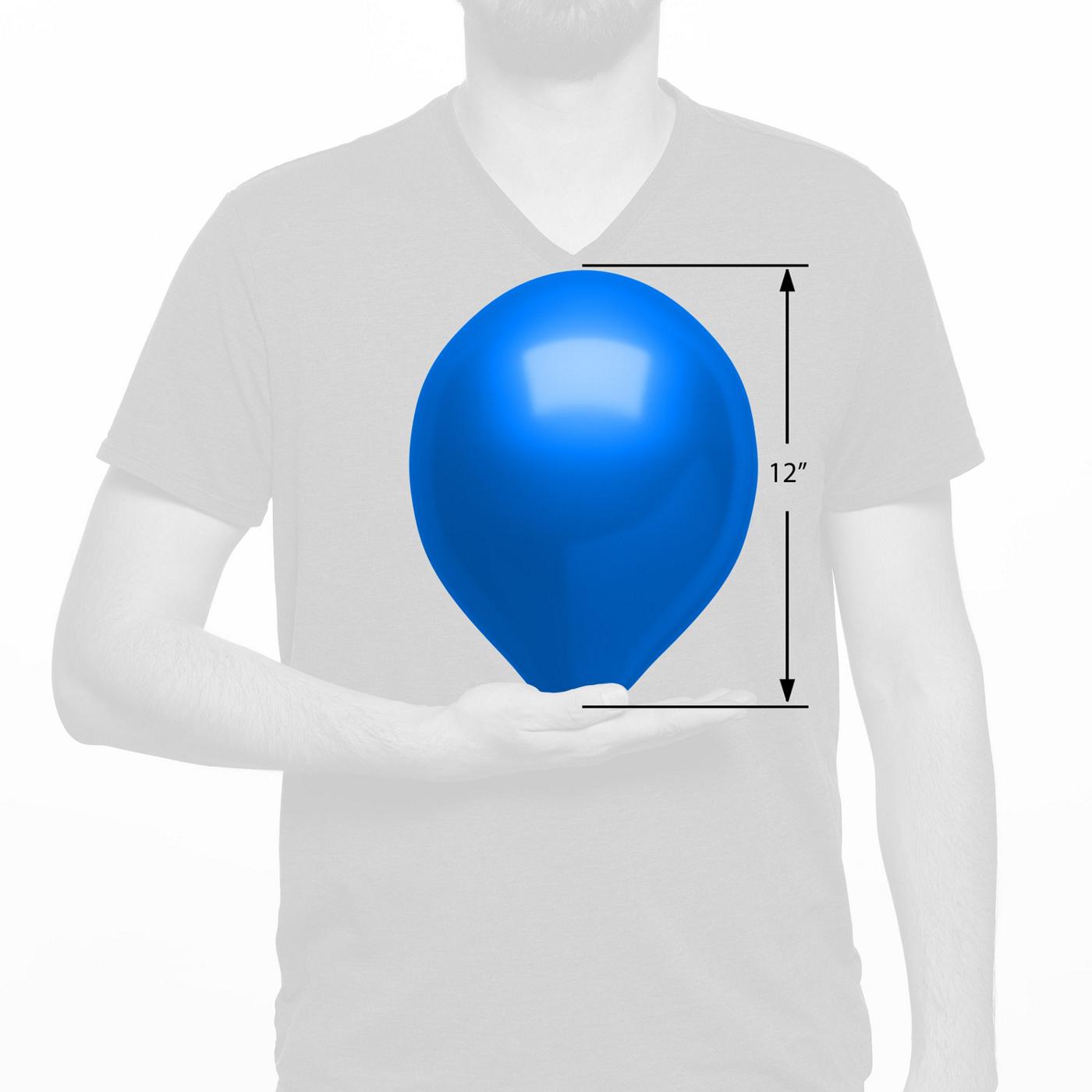 American Greetings Blue Uninflated Balloons; image 3 of 4