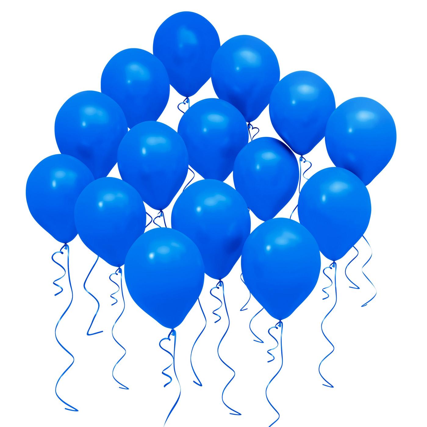 American Greetings Blue Uninflated Balloons; image 4 of 4