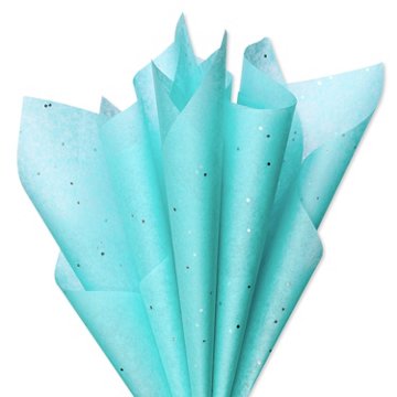 American Greetings Aqua Gemstone Tissue Paper, 6 ct, 20" x 20"