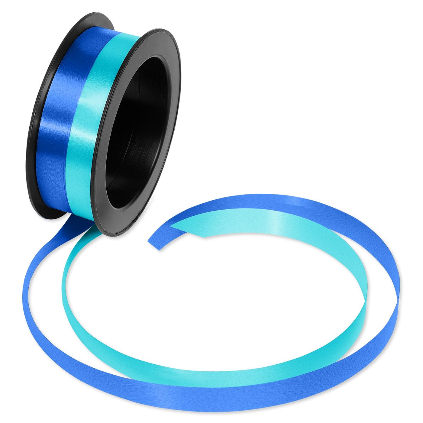 American Greetings Aqua & Royal Blue Curling Poly Ribbon - Shop Gift ...