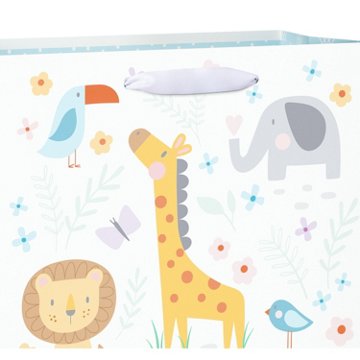 American Greetings Large White Baby Shower Gift Bag