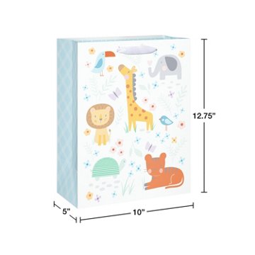 American Greetings Large White Baby Shower Gift Bag
