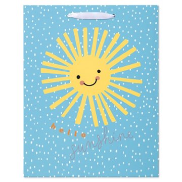 American Greetings Hello Sunshine Baby Large Gift Bag, 5" x 12.75" x 10"
