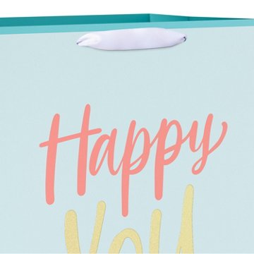 American Greetings Happy You Day Teal Everyday Jumbo Gift Bag