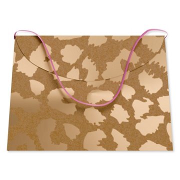 American Greetings Leopard Purse Gift Card Holder, 6.25" x .25" x 4.25''