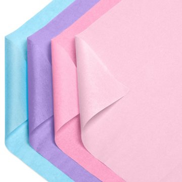 American Greetings Pink, Lavender, and Blue Tissue Paper Bundle, 8 ct, 20" x 20"