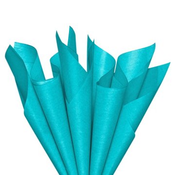 American Greetings Caribbean Blue Tissue Paper, 15 ct, 20" x 20"