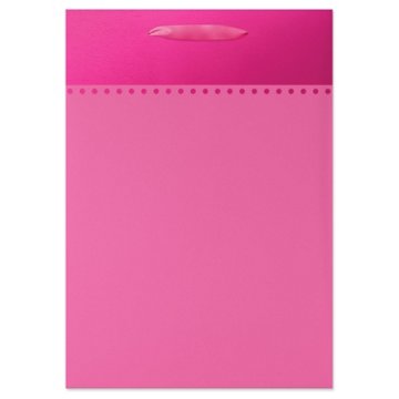 American Greetings Pink Medium Pink Gift Bag, 3.94" x 10.03" x 7"
