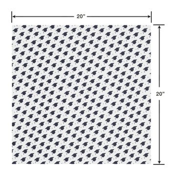 American Greetings Cap & Tassel Graduation Tissue Paper, 8 ct, 20" x 20"