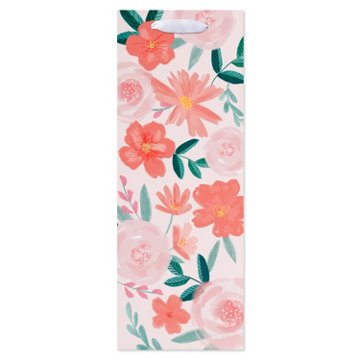 American Greetings Florals Beverage Bag, 3.25" x 12.75" x 4.75"