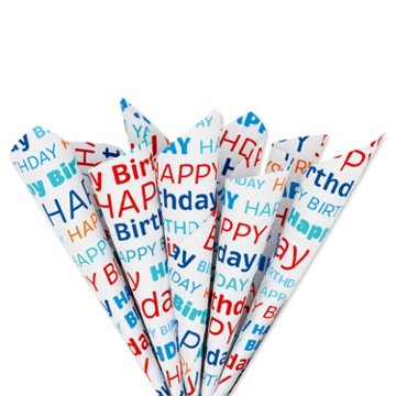 American Greetings Happy Birthday Gift Tissue Paper, 6 ct, 20" x 20"