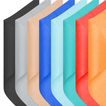 American Greetings Assorted Colors Multi-Pack Tissue Paper, 40 ct, 20'' x 20''