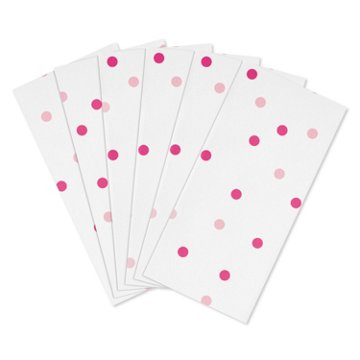 American Greetings Pink Dots on White Gift Tissue Paper, 6 ct, 20" x 20"