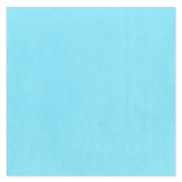 American Greetings Light Blue Lunch Napkins, 20 ct