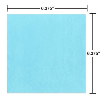 American Greetings Light Blue Lunch Napkins, 20 ct