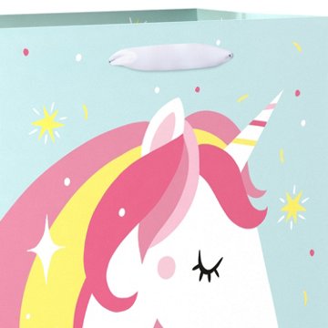 American Greetings Unicorn Medium Gift Bag, 3.94" x 10.03" x 7"
