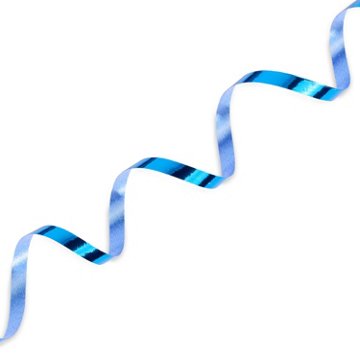 American Greetings Royal Blue Metallic Ribbon Roll, 32.8' x .197''