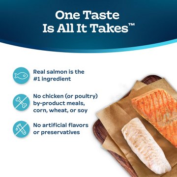 Blue Buffalo Tastefuls Dry Cat Food - Salmon & Ocean Fish