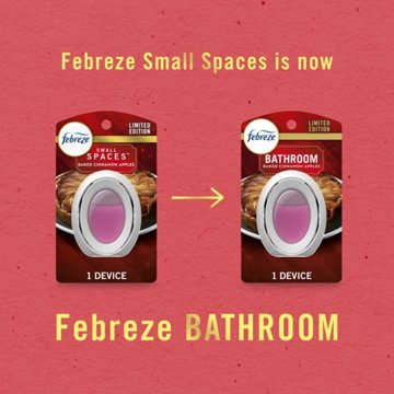 Febreze Bathroom Disposable Air Freshener - Baked Cinnamon Apple