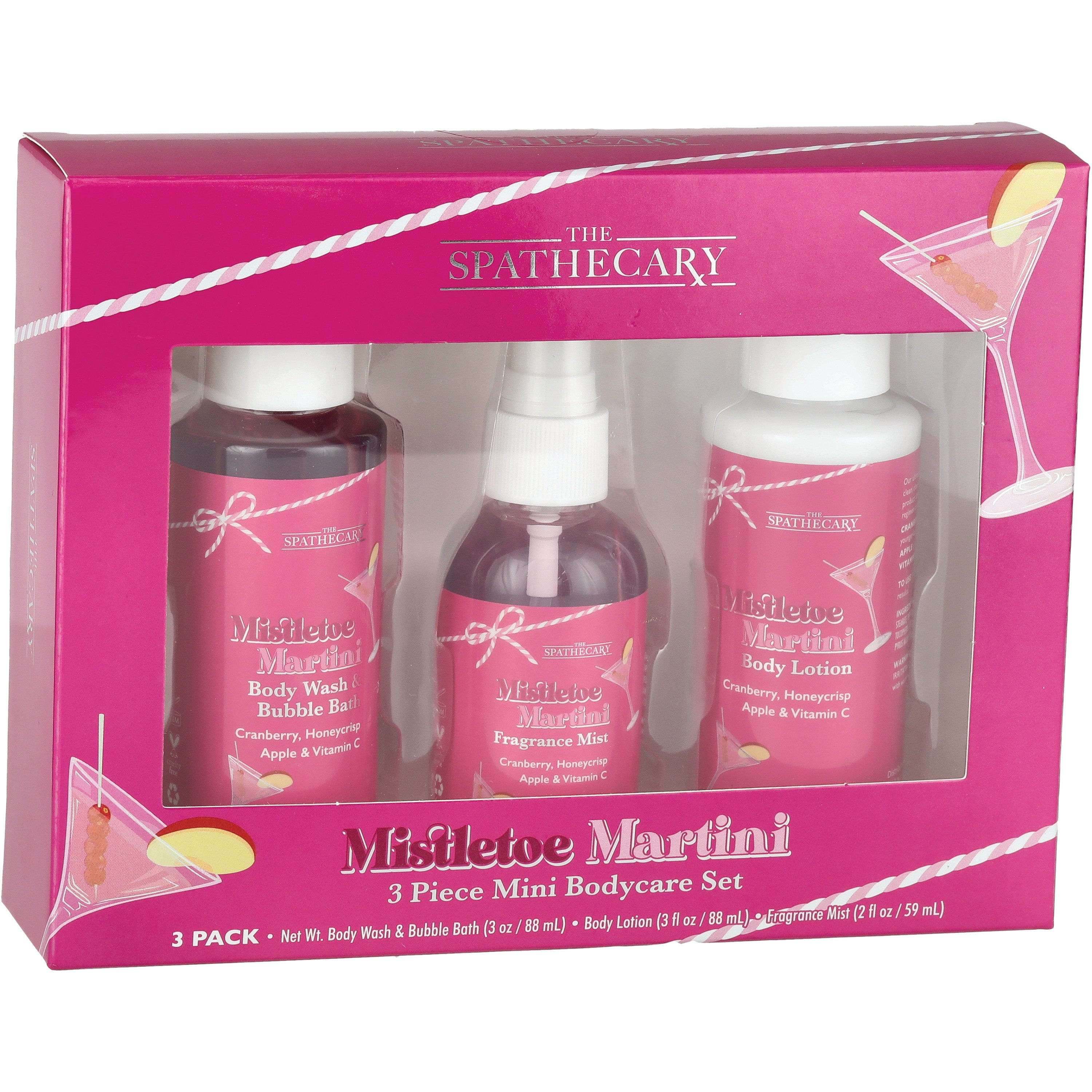 Spathecary Mistletoe Martini Mini Bodycare Gift Set - Shop Body