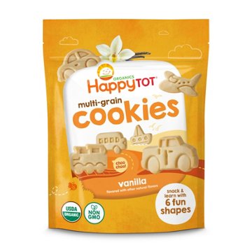 Happy Tot Organics Multigrain Cookies - Vanilla